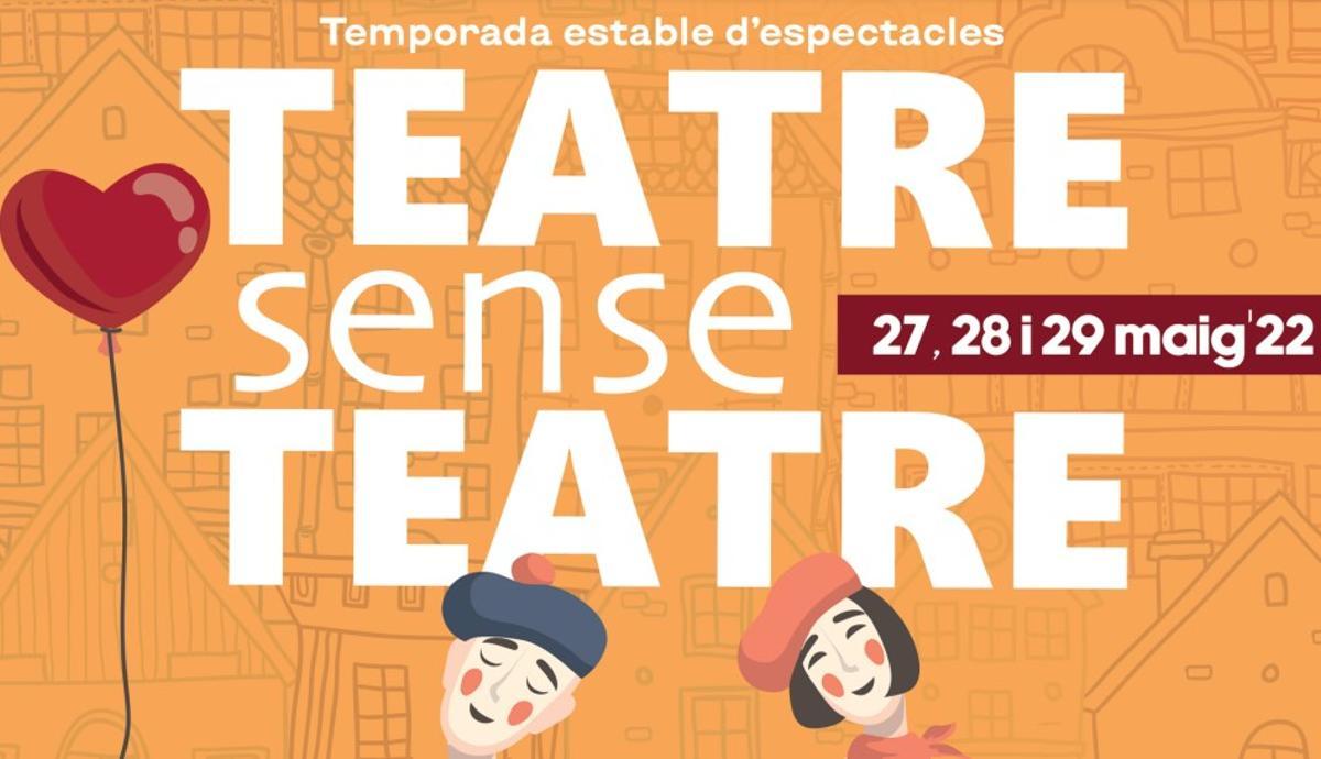 La sisena edició del festival Teatre sense Teatre de Rubí oferirà una desena d’espectacles