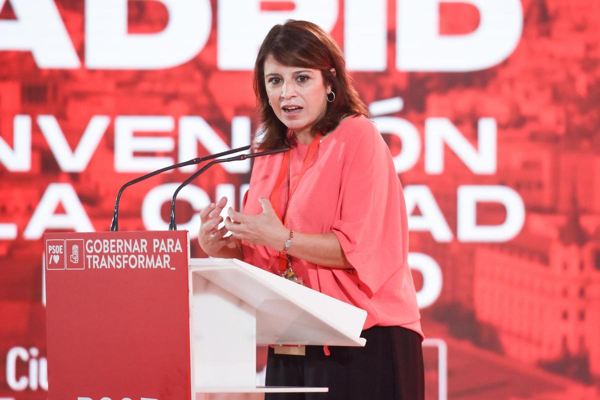 Adriana Lastra: "El PP ha convertido Madrid en su laboratorio de pruebas"