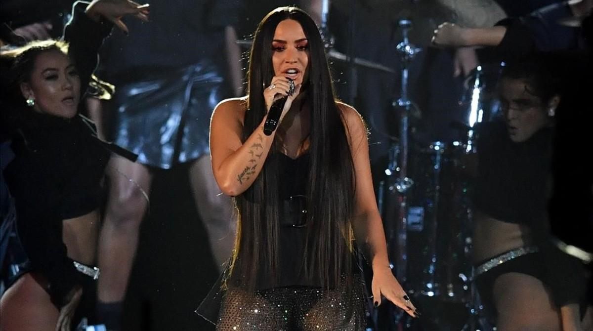 Demi Lovato, en los MTV Europa, el pasado mes de noviembre, en Londres Demi Lovato, en los MTV Europa, el pasado mes de noviembre, en Londres