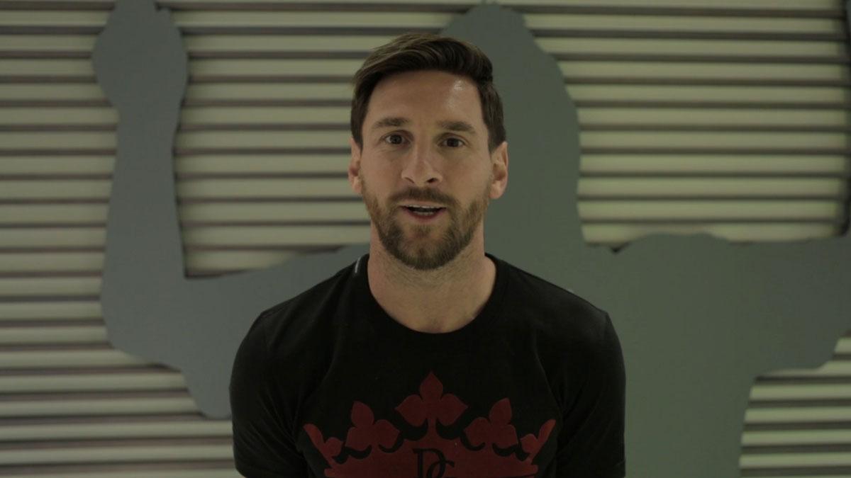 Leo Messi habla del espectáculo ’Messi10’, de Cirque du Soleil, inspirado en él.