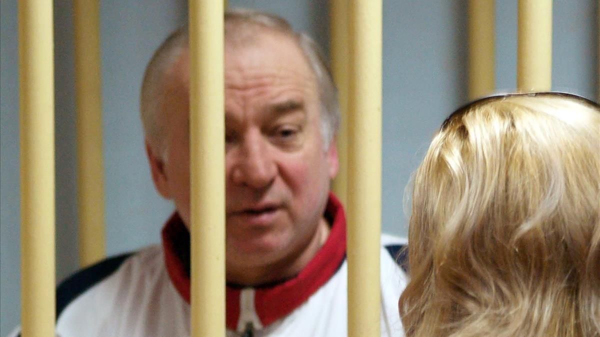 Sergei Skripal cuando fue juzgado en Moscú en agosto del 2006. Sergei Skripal cuando fue juzgado en Moscú en agosto del 2006.