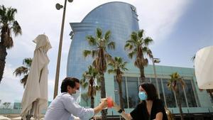 El Hotel Vela de Bacelona.