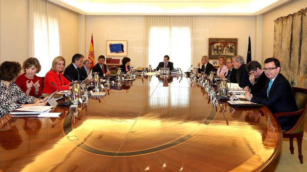 Una reunión del Consejo de Ministros.