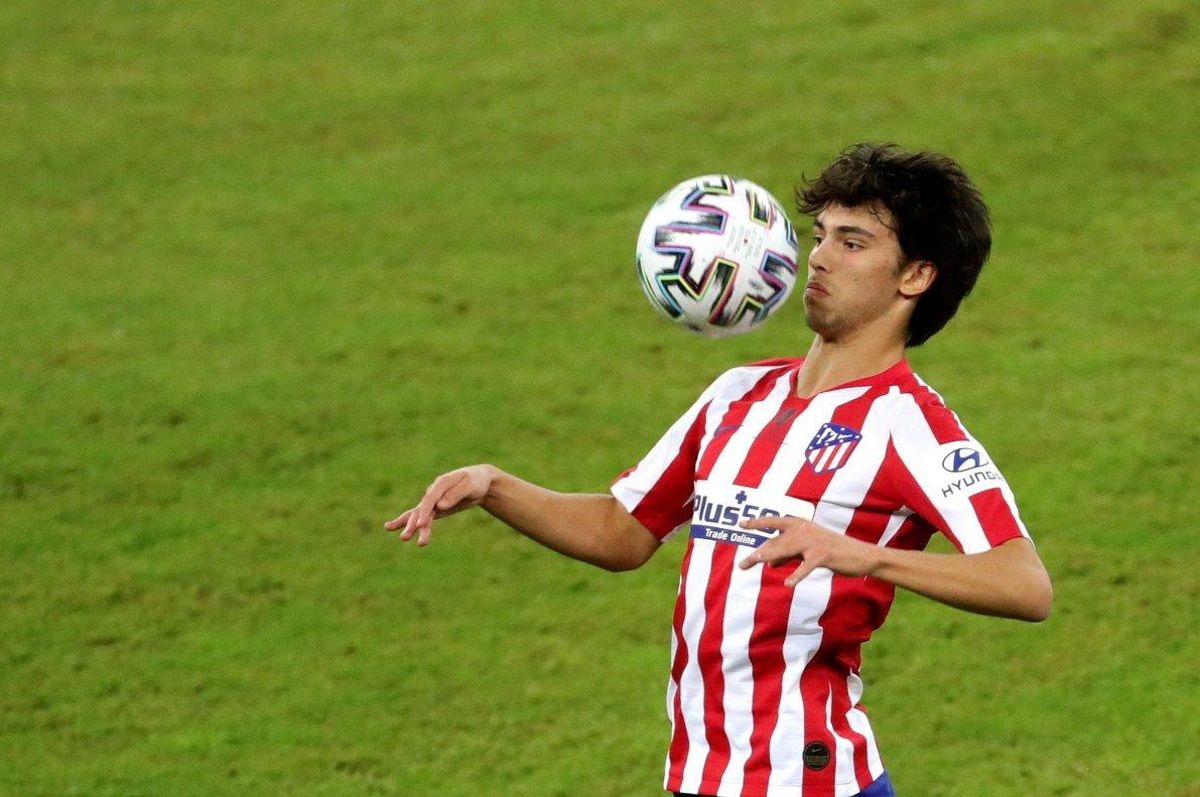 El atlético Joao Félix durante un partido. El atlético Joao Félix durante un partido.