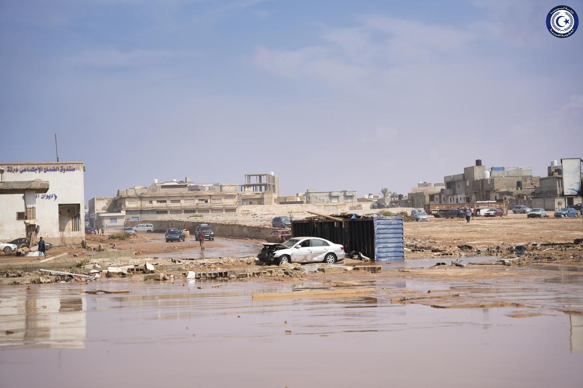 Devastadoras inundaciones en Libia tras el paso del ciclón Daniel