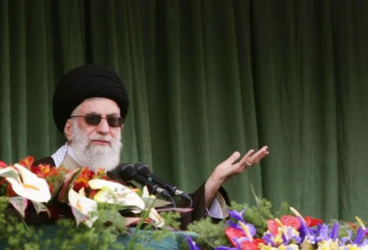 El ayatolá Jamenei. El ayatolá Jamenei.