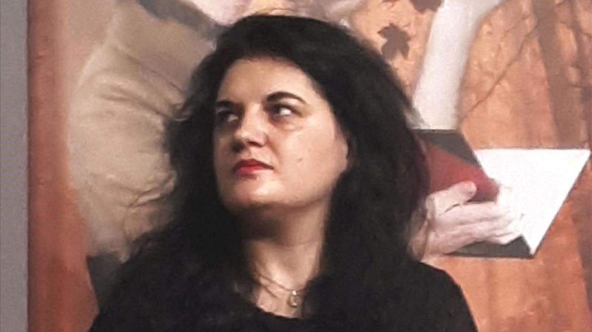 La poeta gallega Olga Novo. La poeta gallega Olga Novo.