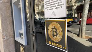 Robat un caixer de bitcoin a Barcelona amb el mètode de l’allunatge