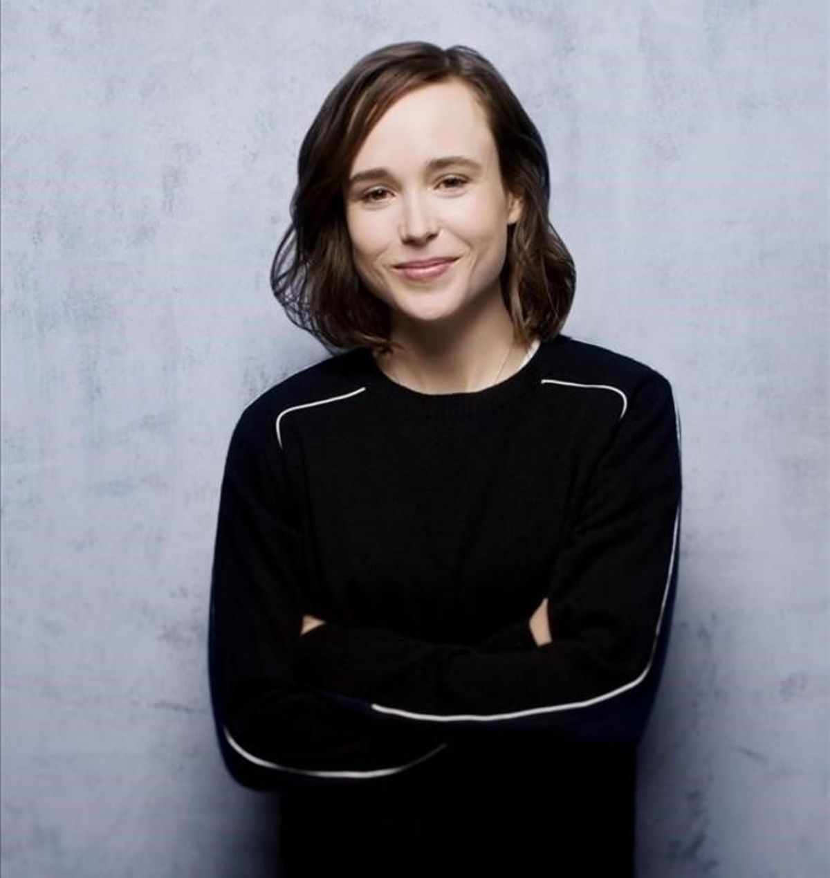 La actriz Ellen Page. La actriz Ellen Page.