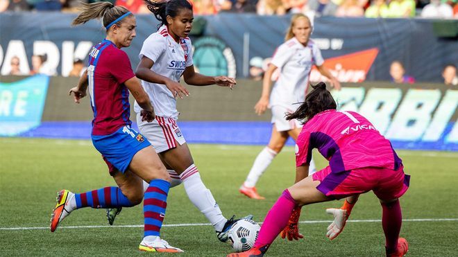 El Barça femenino cae ante el Olympique de Lyon en su histórica gira por EEUU - Vimarsana News