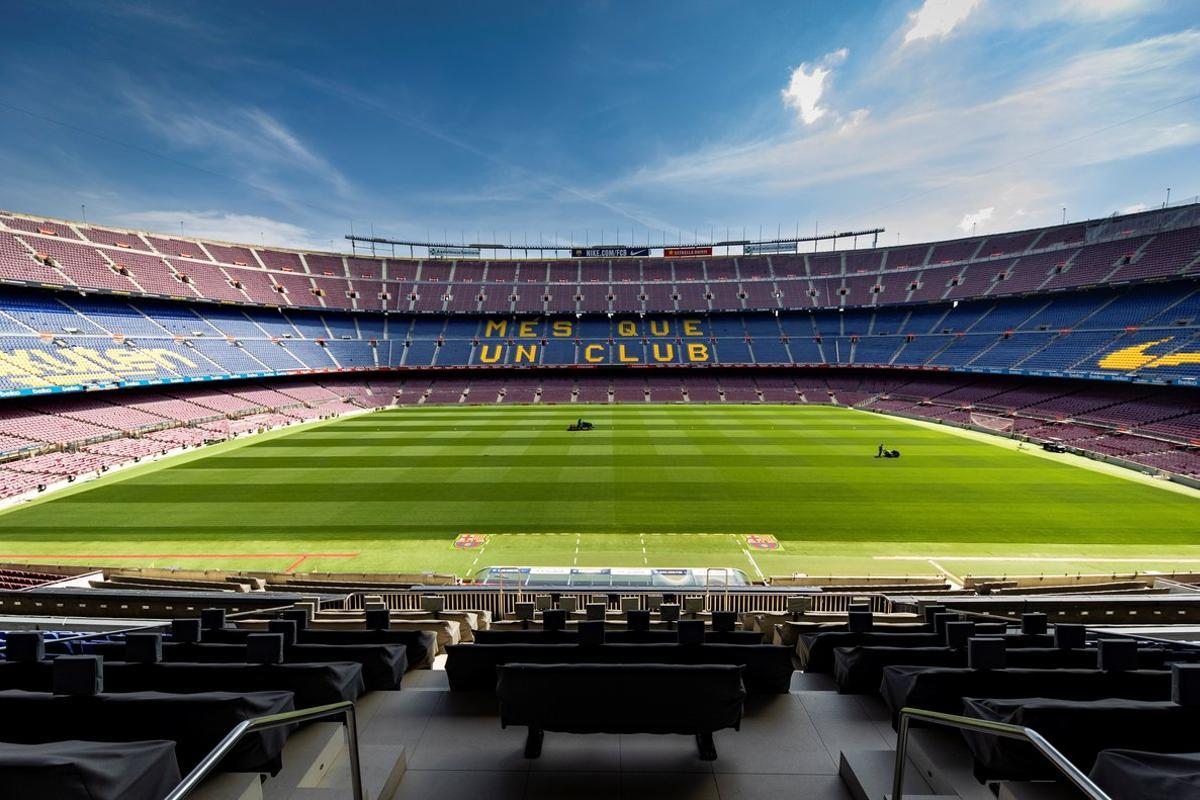 Imagen del Camp Nou, estadio del FC Barcelona.