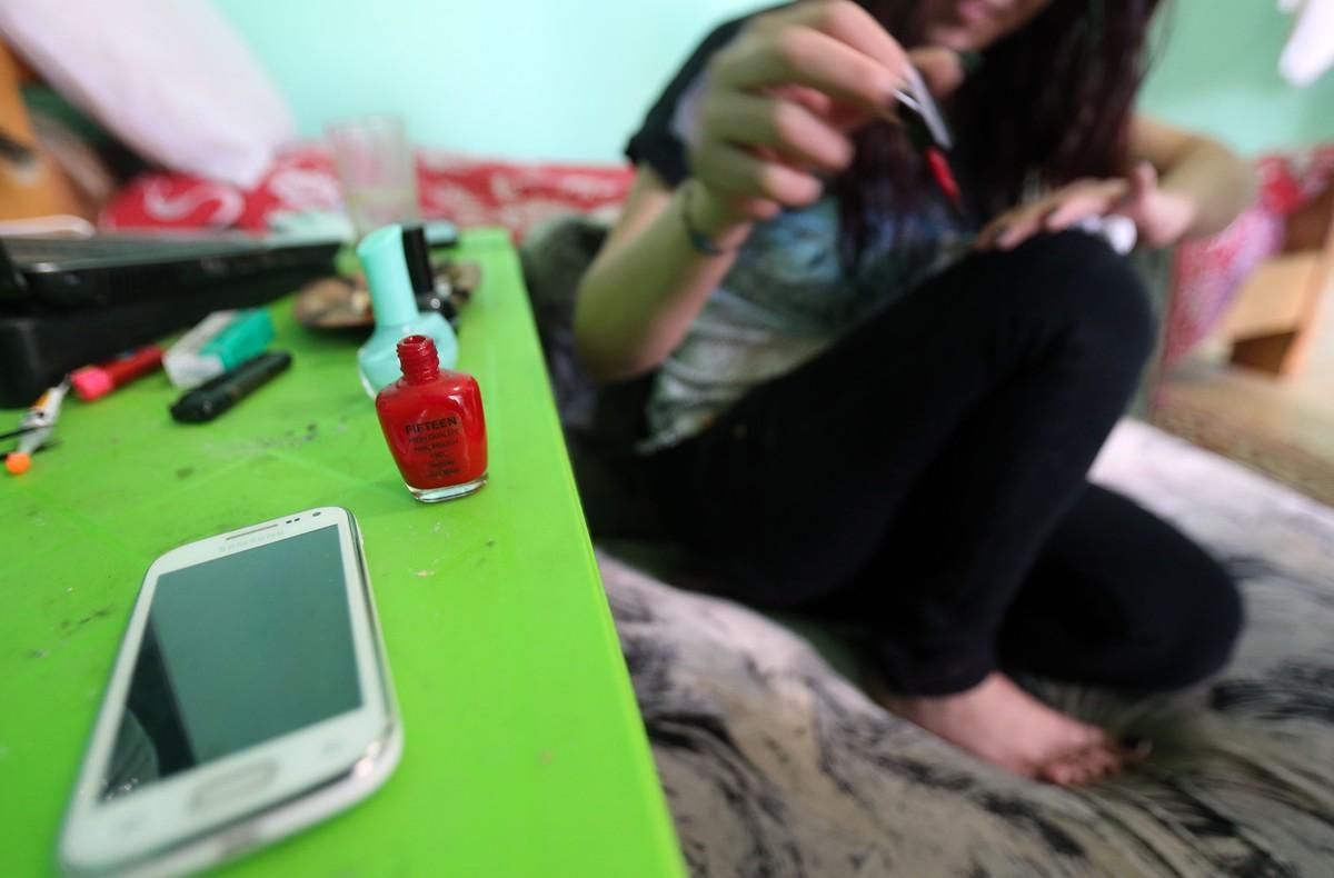Una mujer siria, víctima de la explotación sexual. Una mujer siria, víctima de la explotación sexual.
