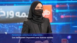 Presentadora de TV Afganistán (TVE-1).