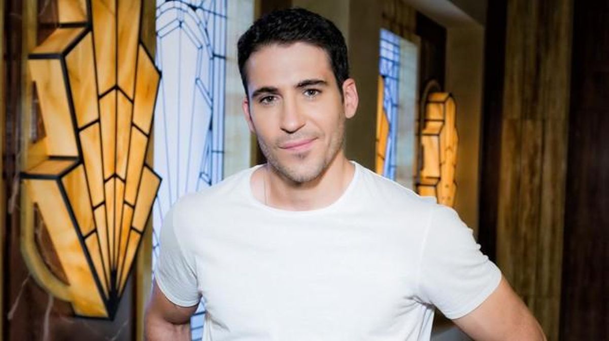 Miguel Ángel Silvestre, durante el rodaje de ’Velvet’. Miguel Ángel Silvestre, durante el rodaje de ’Velvet’.