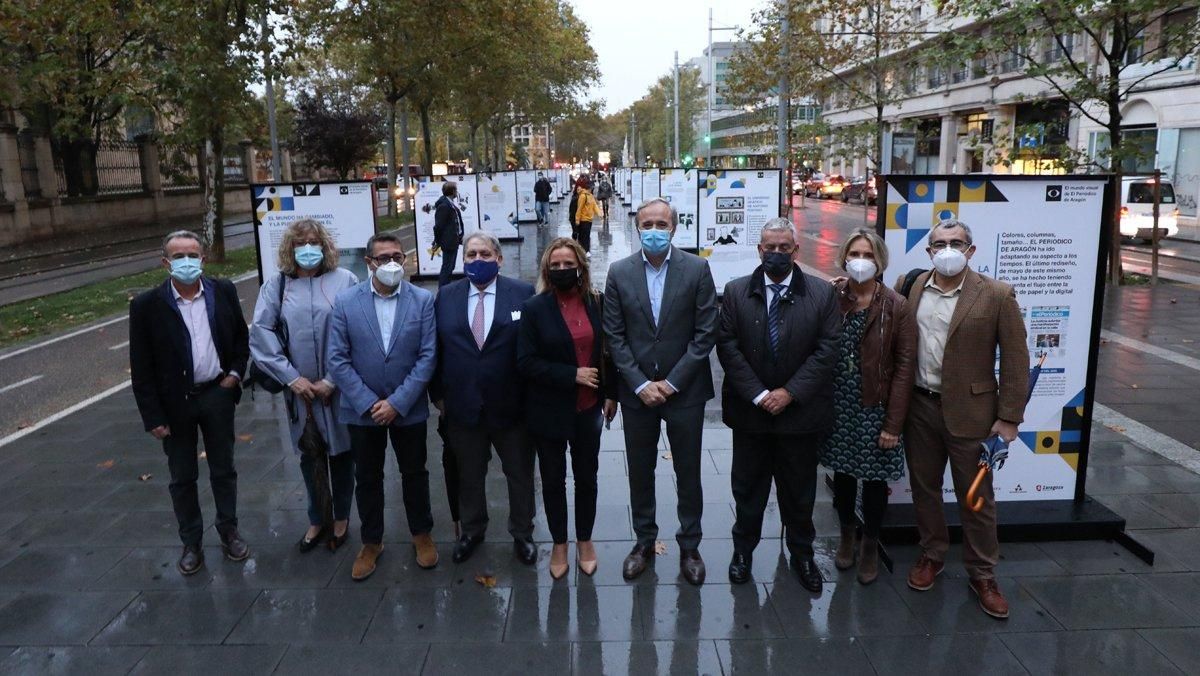 'El Periódico de Aragón' conmemora sus 30 años de intensa historia con una exposición en Zaragoza 'El Periódico de Aragón' conmemora sus 30 años de intensa historia con una exposición en Zaragoza