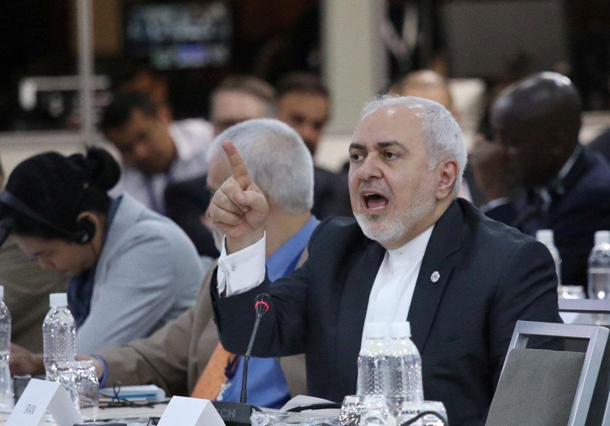 Mohammad Javad Zarif, el ministro de Relaciones Exteriores de Irán. Mohammad Javad Zarif, el ministro de Relaciones Exteriores de Irán.