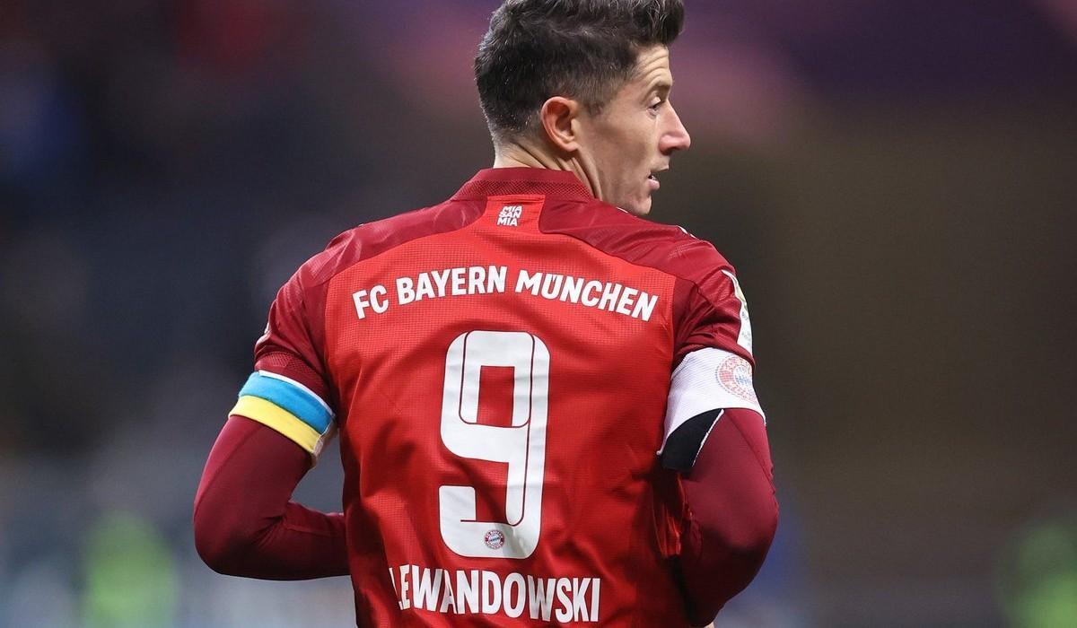 Lewandowski, en un partido con el Bayern Múnich.