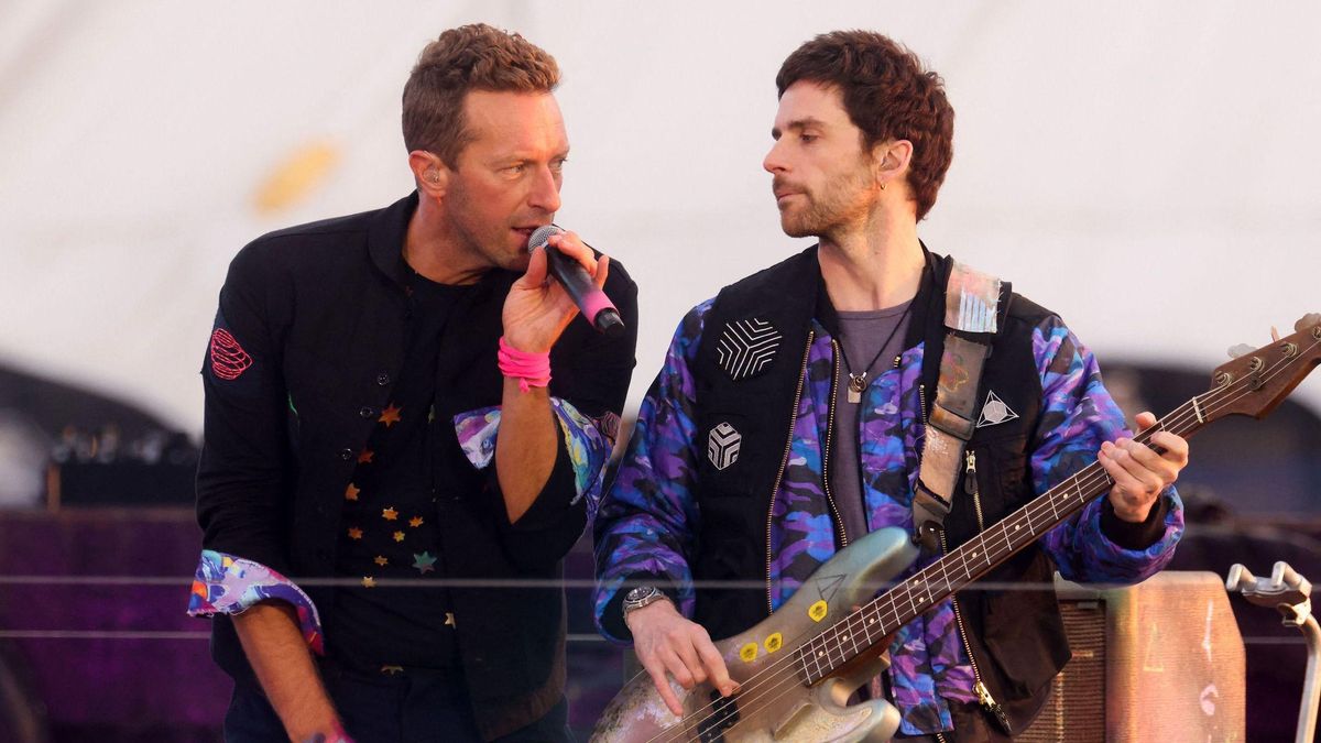 Un momento de la actuación de Coldplay en los Brit Awards el pasado mes de mayo. Un momento de la actuación de Coldplay en los Brit Awards el pasado mes de mayo.