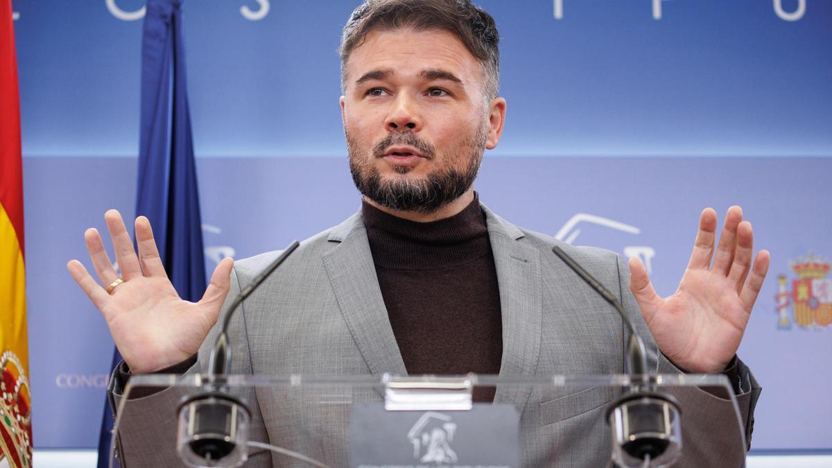 Rufián acusa a Parlon de «vetar» sus mítines en Santa Coloma de Gramanet