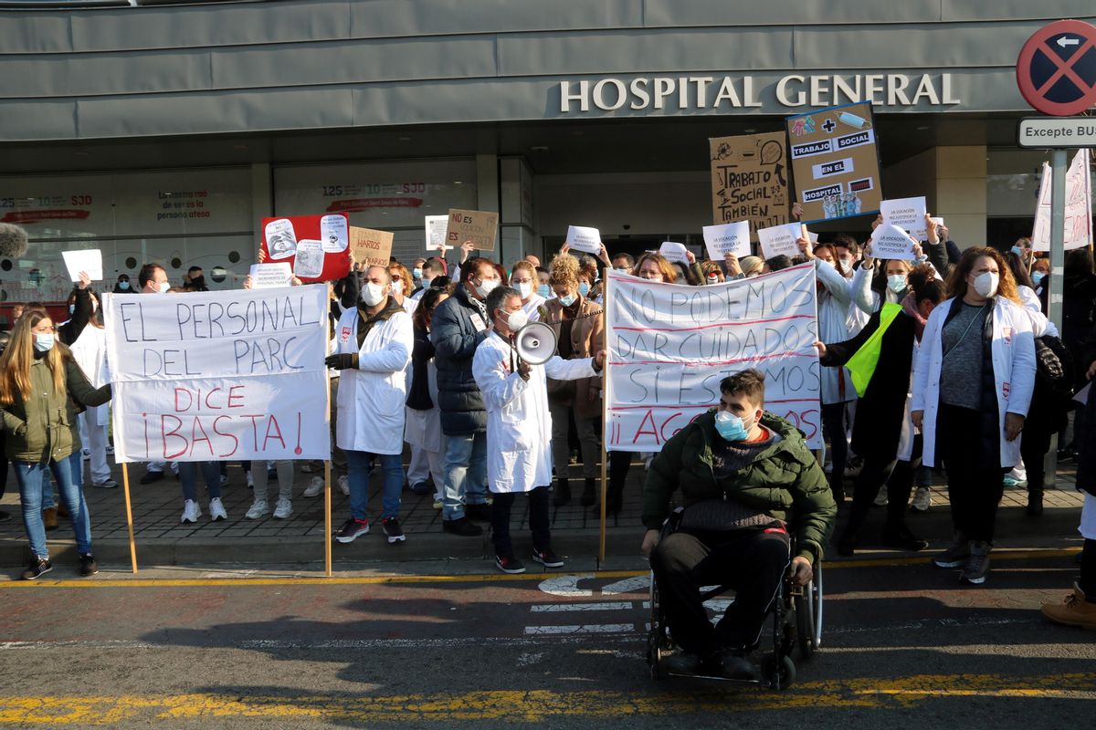 Sindicats denuncien el «col·lapse» de les urgències de l’Hospital de Sant Boi Sindicats denuncien el «col·lapse» de les urgències de l’Hospital de Sant Boi