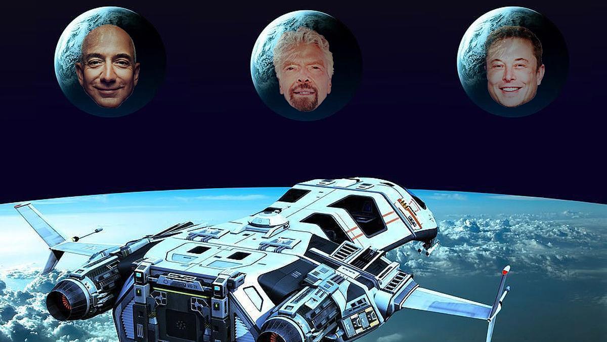 L’autèntica guerra de les galàxies: Bezos, Branson i Musk es disputen la carrera espacial