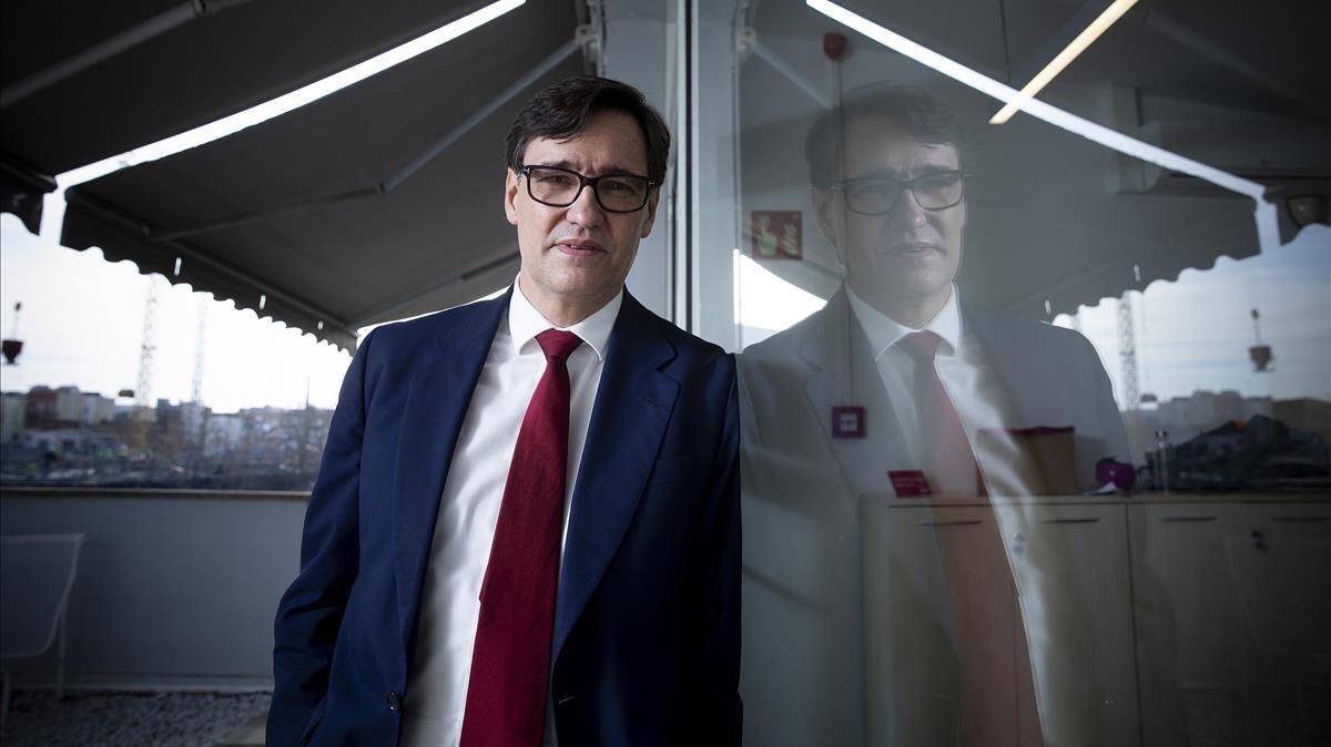 Salvador Illa, candidato del PSC a la presidencia de la Generalitat Salvador Illa, candidato del PSC a la presidencia de la Generalitat