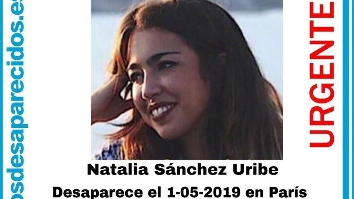 La estudiante española Natalia Sánchez Uribe. La estudiante española Natalia Sánchez Uribe.