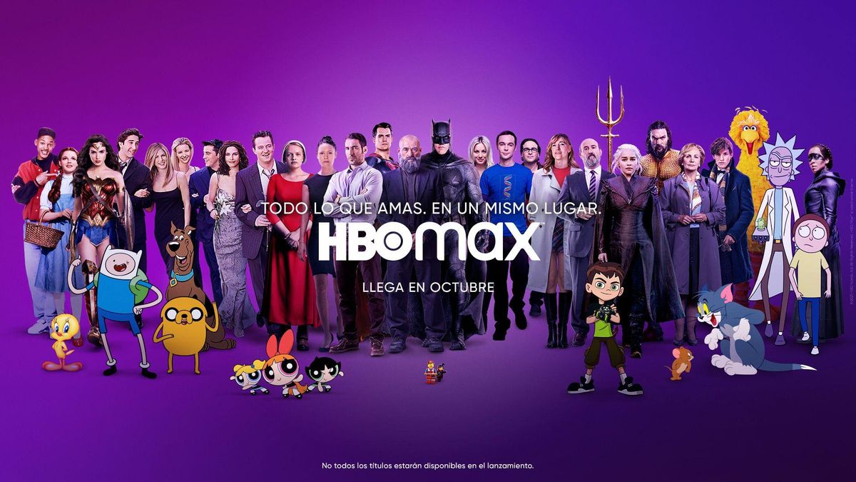 Imagen promocional de HBO Max Imagen promocional de HBO Max