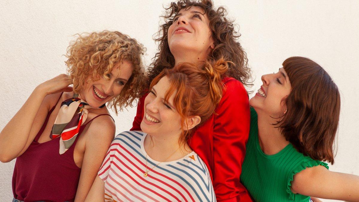 Las cuatro protagonistas de ’Valeria’, la nueva serie española de Netflix. 