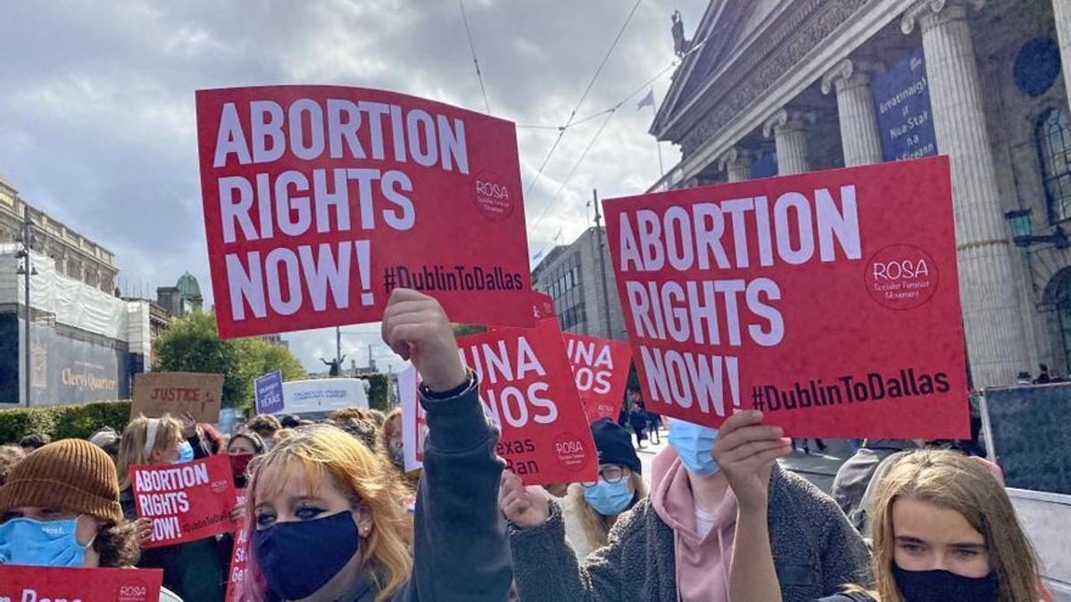 Varias manifestaciones por el derecho al aborto recorren Estados Unidos