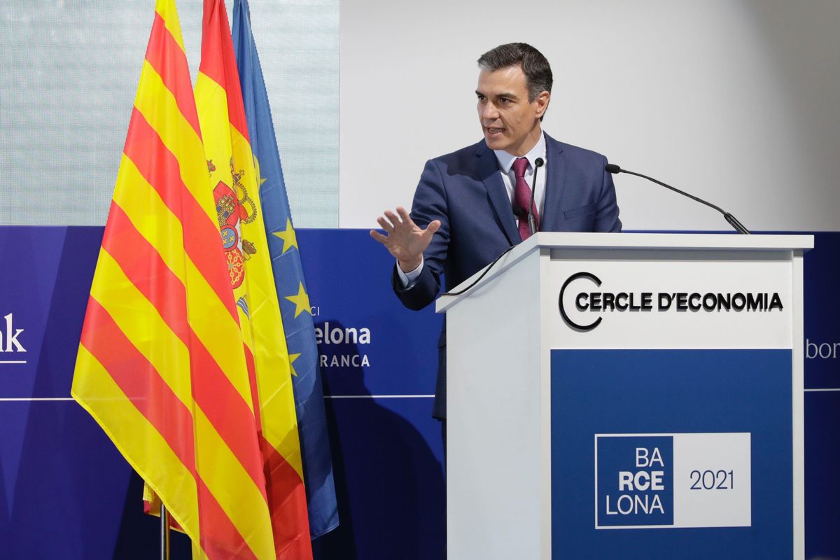 Pedro Sánchez en el cercle d’economia Pedro Sánchez en el cercle d’economia