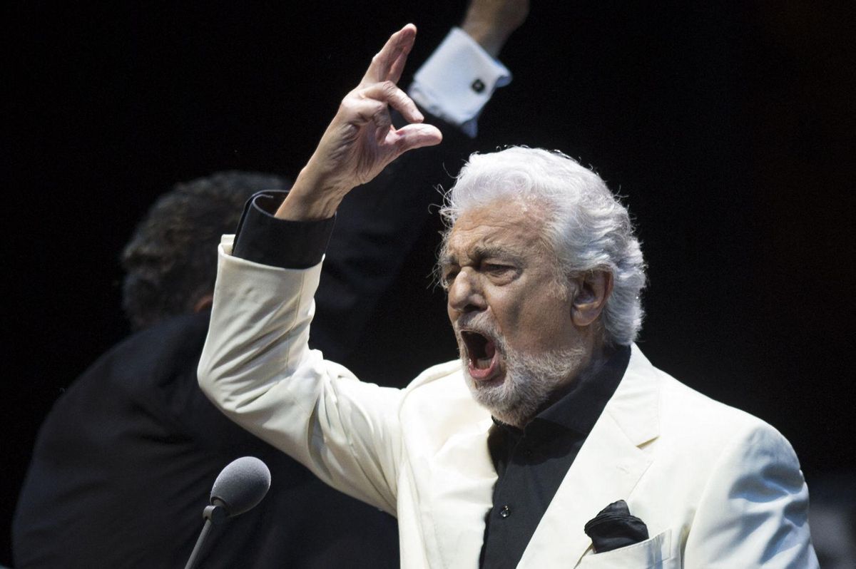Plácido Domingo, en Marbella, el miércoles por la noche. Plácido Domingo, en Marbella, el miércoles por la noche.