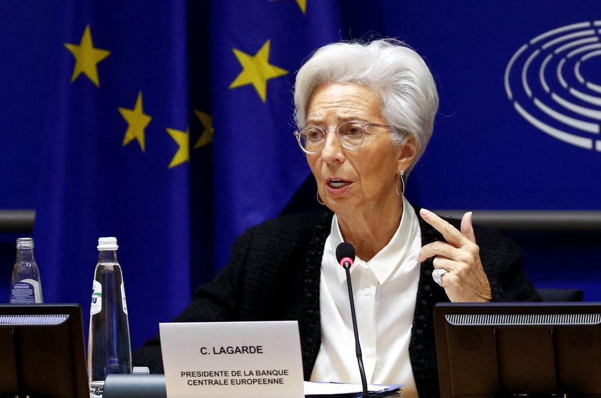 European Central Bank President Christine Lagarde testifies before the European Parliament’s Economic and Monetary Affairs Committee in Brussels, Belgium February 6, 2020. REUTERS/Francois Lenoir European Central Bank President Christine Lagarde testifies before the European Parliament’s Economic and Monetary Affairs Committee in Brussels, Belgium February 6, 2020. REUTERS/Francois Lenoir