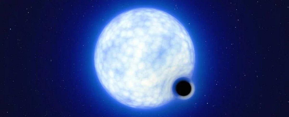 Detectan el primer agujero negro "invisible" fuera de la Vía Láctea