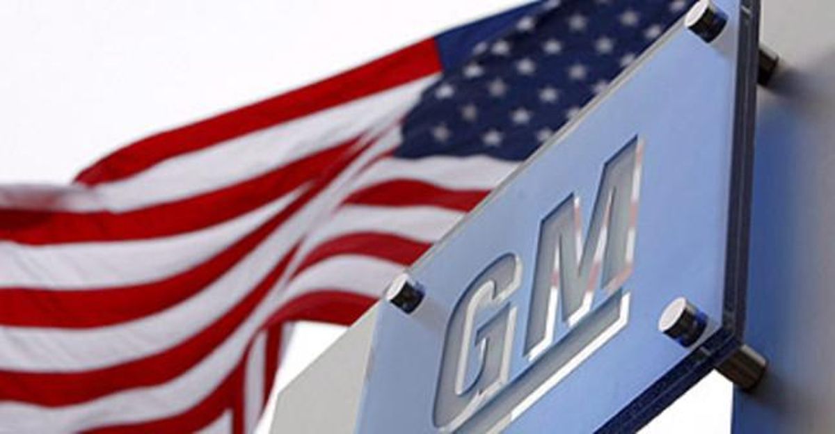 Logo de General Motors en la sede de la compañía en Detroit, Michigan (Estados Unidos). Logo de General Motors en la sede de la compañía en Detroit, Michigan (Estados Unidos).