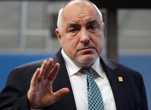 El primer ministro de Bulgaria, Boyko Borisov, a su llegada a al Consejo Europeo, este viernes.