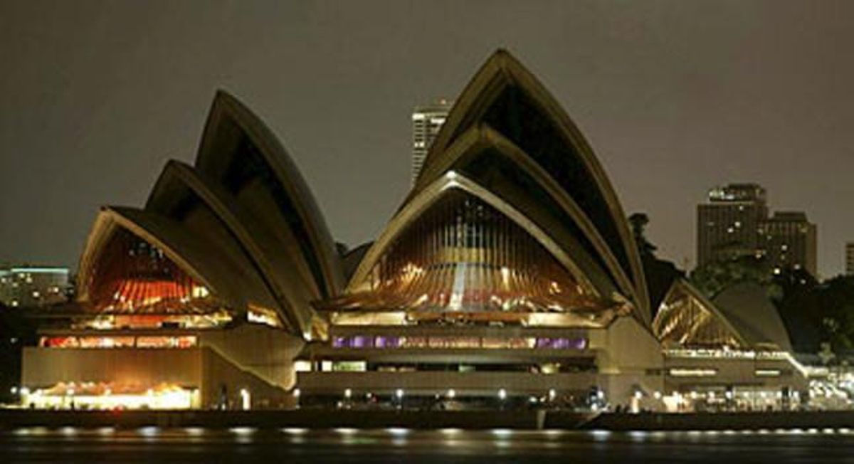 La Ópera de Sydney, se ha adherido a la ’Hora de la Tierra’. La Ópera de Sydney, se ha adherido a la ’Hora de la Tierra’.