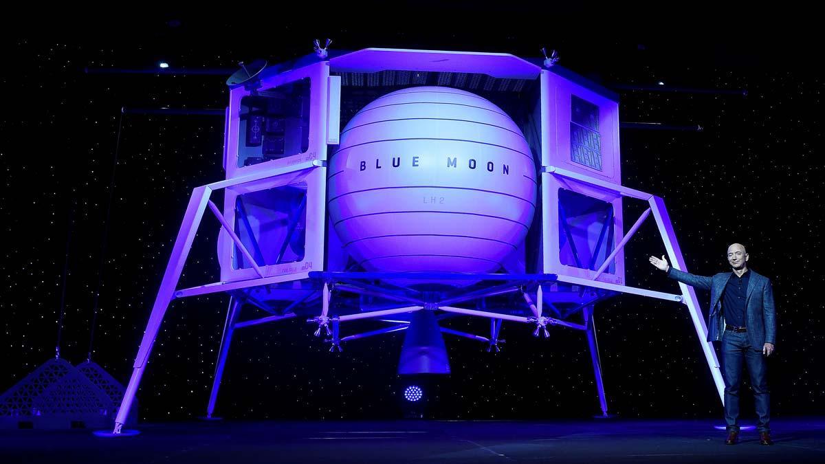 Esta es ’Blue Moon’, la nave con la que Jeff Bezos quiere llevar turistas a la luna.