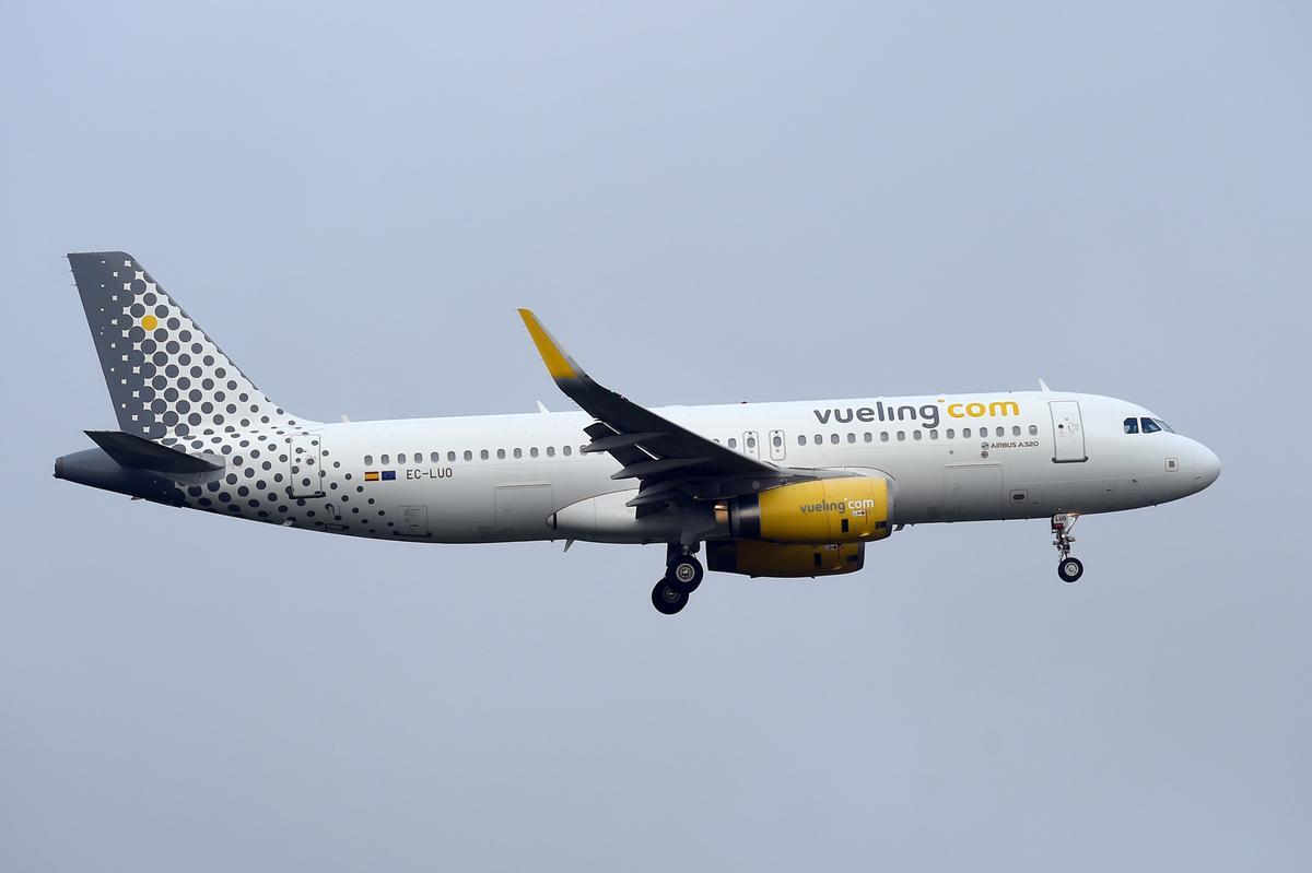 Un avión de Vueling en una imagen de archivo.