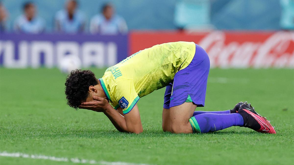Brasil - Croacia | El fallo de Marquinhos en la tanda de penaltis