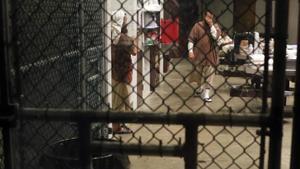 Presos de Guantánamo, en una imagen tomada en 2016.