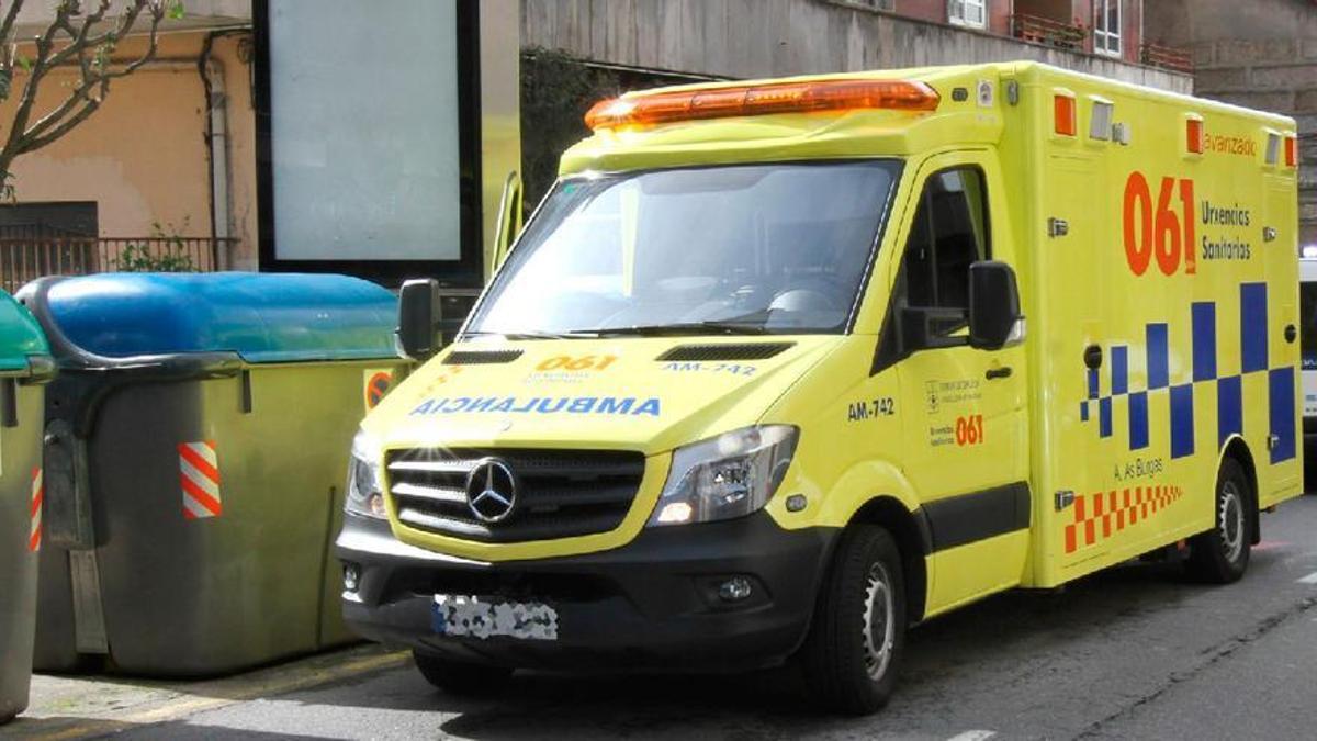 Imagen de recurso de una ambulancia del 061.