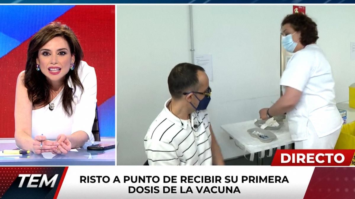 Risto Mejide, emocionado tras vacunarse en directo: "Empieza el final de esta pesadilla" Risto Mejide, emocionado tras vacunarse en directo: "Empieza el final de esta pesadilla"