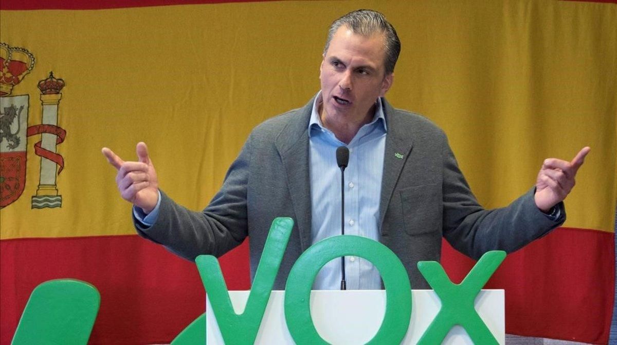 El secretario general de Vox, Javier Ortega Smith. El secretario general de Vox, Javier Ortega Smith.