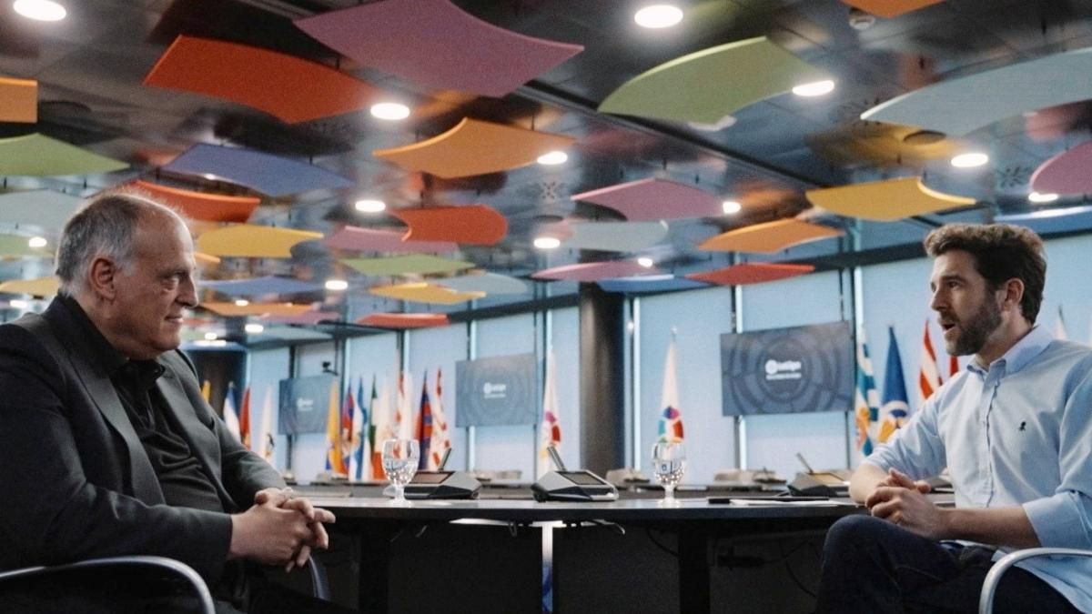 Javier Tebas y Gonzo en la nueva entrega de ’Salvados’ Javier Tebas y Gonzo en la nueva entrega de ’Salvados’