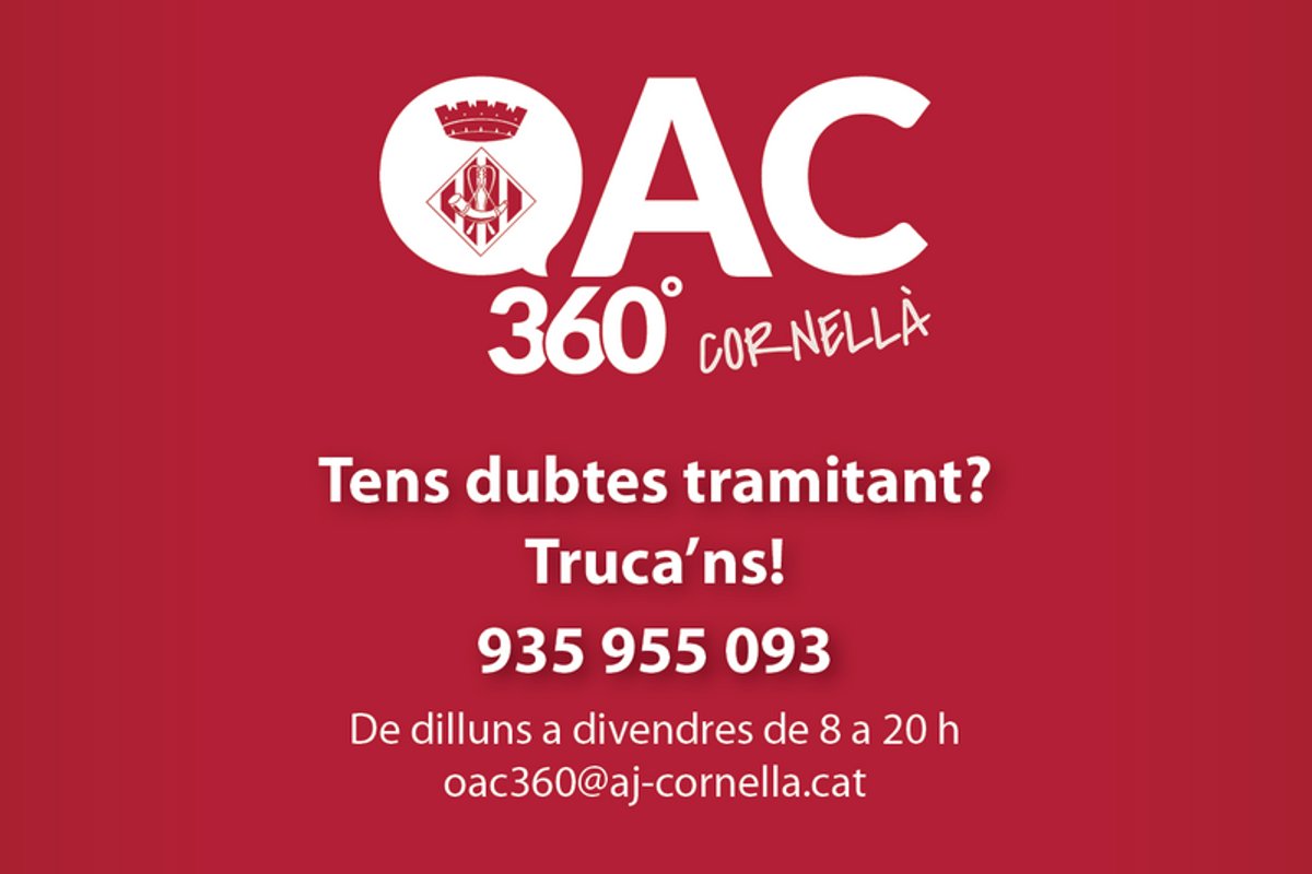 Cornellà cambia el teléfono de atención a la ciudadanía Cornellà cambia el teléfono de atención a la ciudadanía