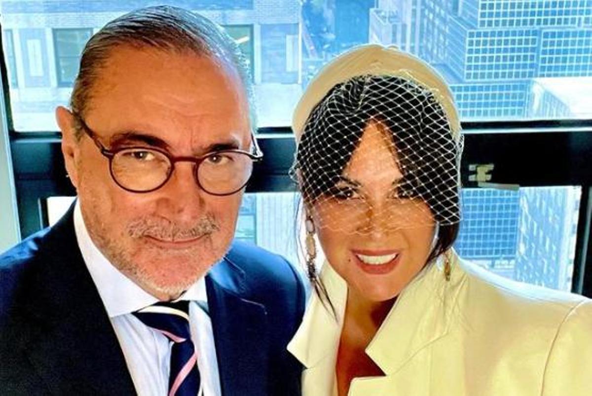 Carlos Herrera y Pepa Gea. Carlos Herrera y Pepa Gea.