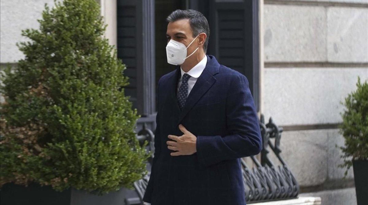 Pedro Sánchez llega al Congreso, el pasado 11 de noviembre. Pedro Sánchez llega al Congreso, el pasado 11 de noviembre.