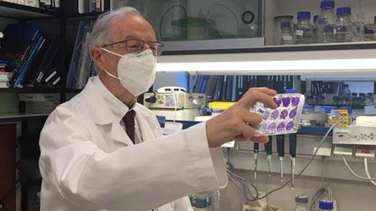 El virólogo Luis Enjuanes, en el Centro Nacional de Biotecnología del CSIC. El virólogo Luis Enjuanes, en el Centro Nacional de Biotecnología del CSIC.