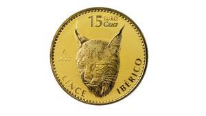 La moneda de 15 céntimos de euro.